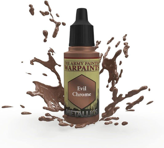 The Army Painter - Warpaints Metallics: Evil Chrome (18ml/0.6oz) The Army Painter - Warpaints Metallics: Evil Chrome (18ml/0.6oz)