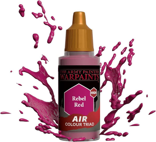 The Army Painter - Warpaints Air: Rebel Red (18ml/0.6oz) The Army Painter - Warpaints Air: Rebel Red (18ml/0.6oz)