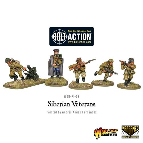 Bolt Action - Soviet Union: Siberian Veterans Set + Digital Guide: Ostfront Bolt Action - Soviet Union: Siberian Veterans Set + Digital Guide: Ostfront