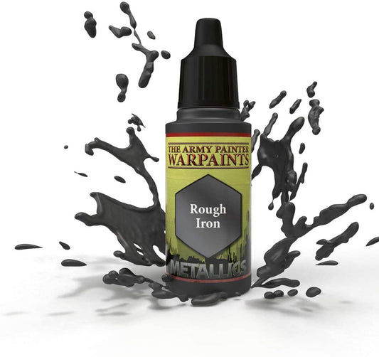 The Army Painter - Warpaints Metallic: Rough Iron (18ml/0.6oz) The Army Painter - Warpaints Metallic: Rough Iron (18ml/0.6oz)