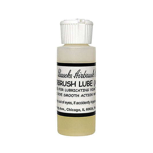 Paasche Airbrush Lubricant AL-2 High Viscosity Formula Lube Keeps your Airbrush Running Smoothly and Reducing Needle Friction - 2oz Bottle Paasche Airbrush Lubricant AL-2 High Viscosity Formula Lube Keeps your Airbrush Running Smoothly and Reducing Needle Friction - 2oz Bottle