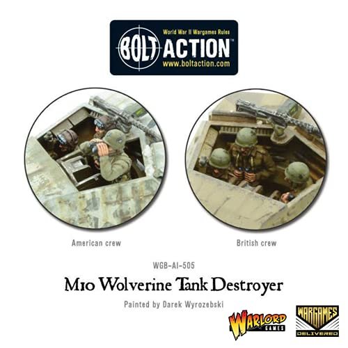 Bolt Action - Tank War: M10 Wolverine Tank Destroyer + Digital Guide Bolt Action - Tank War: M10 Wolverine Tank Destroyer + Digital Guide