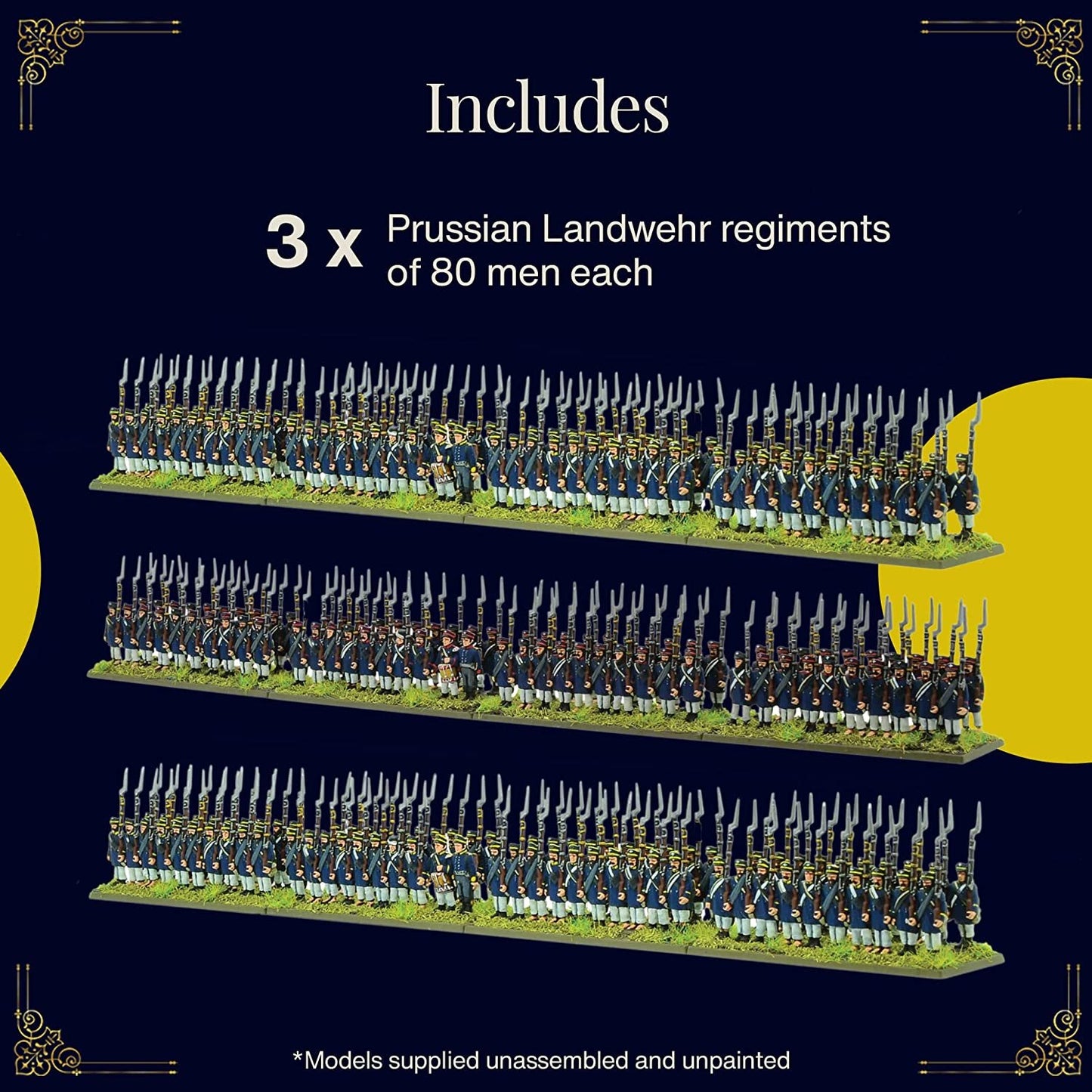 Black Powder Epic Battles - Waterloo: Prussian Landwehr Brigade