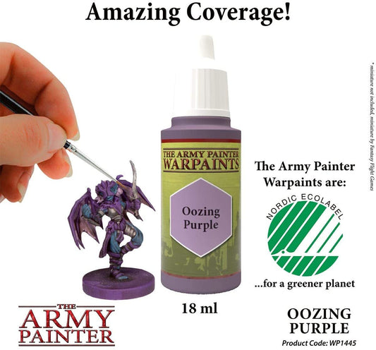 The Army Painter - Warpaints: Oozing Purple (18ml/0.6oz) The Army Painter - Warpaints: Oozing Purple (18ml/0.6oz)