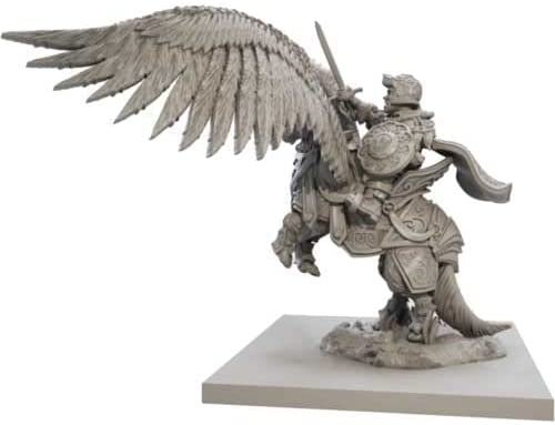 Kings of War 3E: Halfling General on Winged Aralez