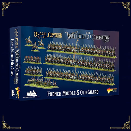 Black Powder Epic Battles - Waterloo: French Middle & Old Guard Black Powder Epic Battles - Waterloo: French Middle & Old Guard