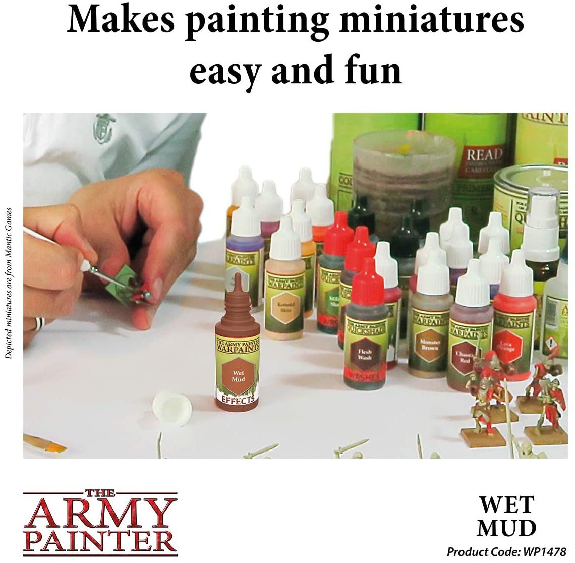 The Army Painter - Warpaints Effects: Wet Mud (18ml/0.6oz)