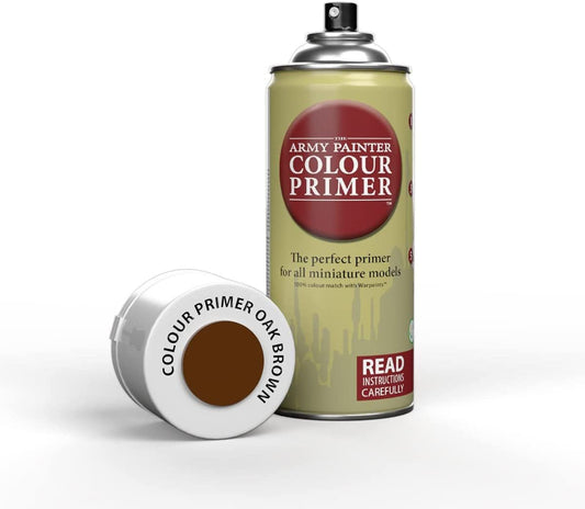 The Army Painter - Colour Primer: Oak Brown The Army Painter - Colour Primer: Oak Brown