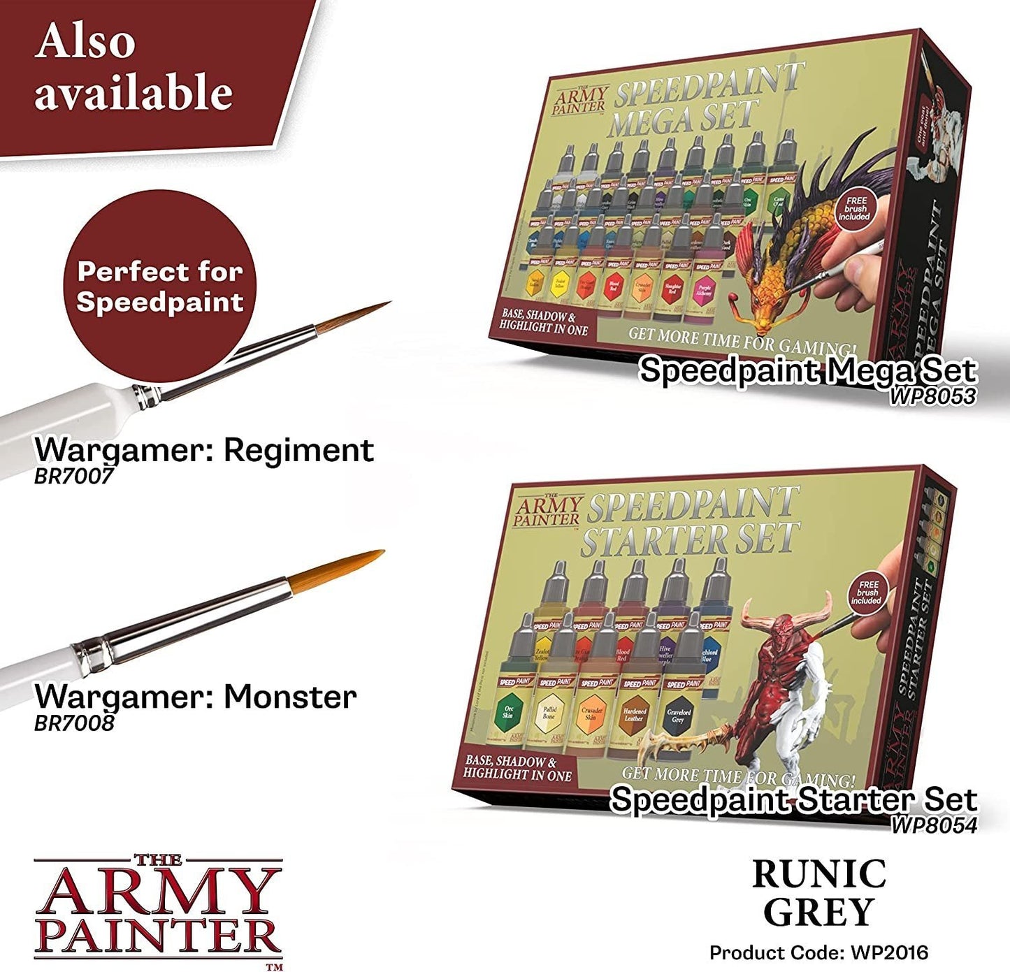 The Army Painter - Speedpaints: Runic Grey (18ml/0.6oz)