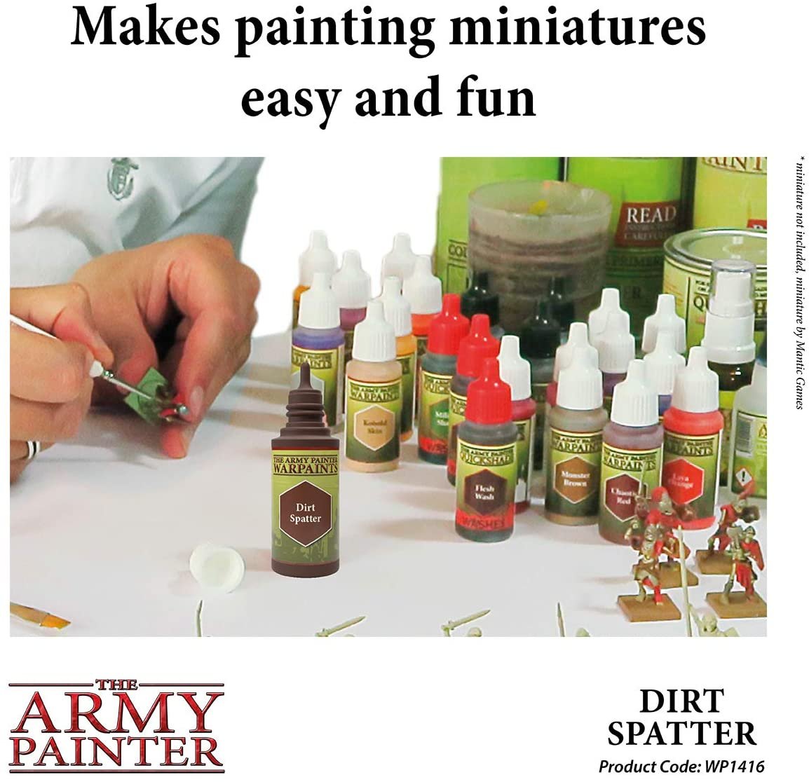 The Army Painter - Warpaints: Dirt Spatter (18ml/0.6oz)