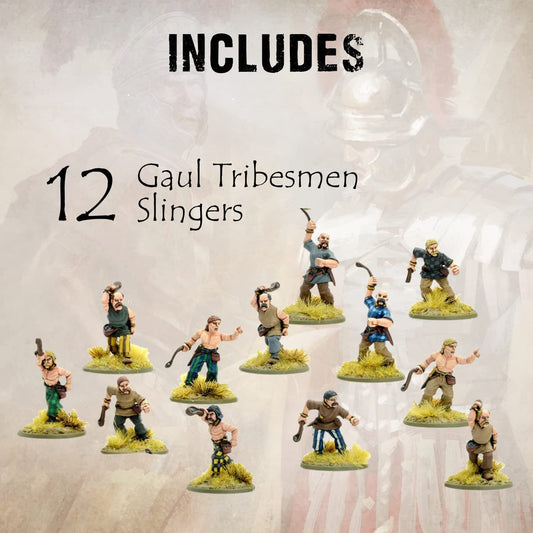 SPQR - Gaul: Tribesmen Slingers SPQR - Gaul: Tribesmen Slingers