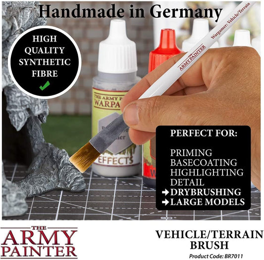 The Army Painter - Wargamer Brush: Vehicle / Terrain The Army Painter - Wargamer Brush: Vehicle / Terrain