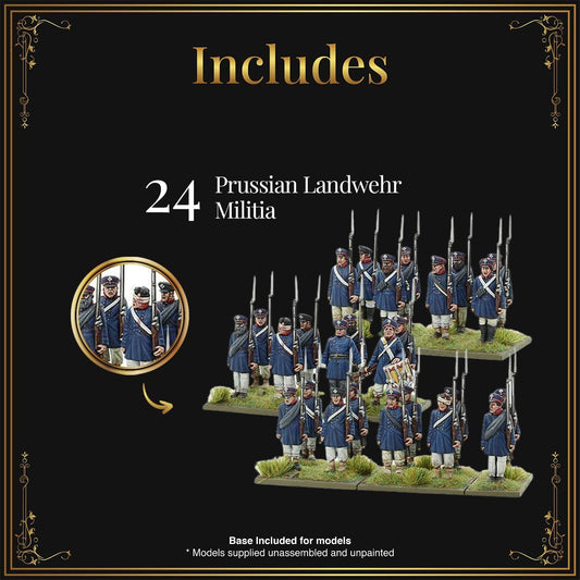 Black Powder - Napoleonic Prussians: Prussian Landwehr Regiment (1813-1815) Black Powder - Napoleonic Prussians: Prussian Landwehr Regiment (1813-1815)