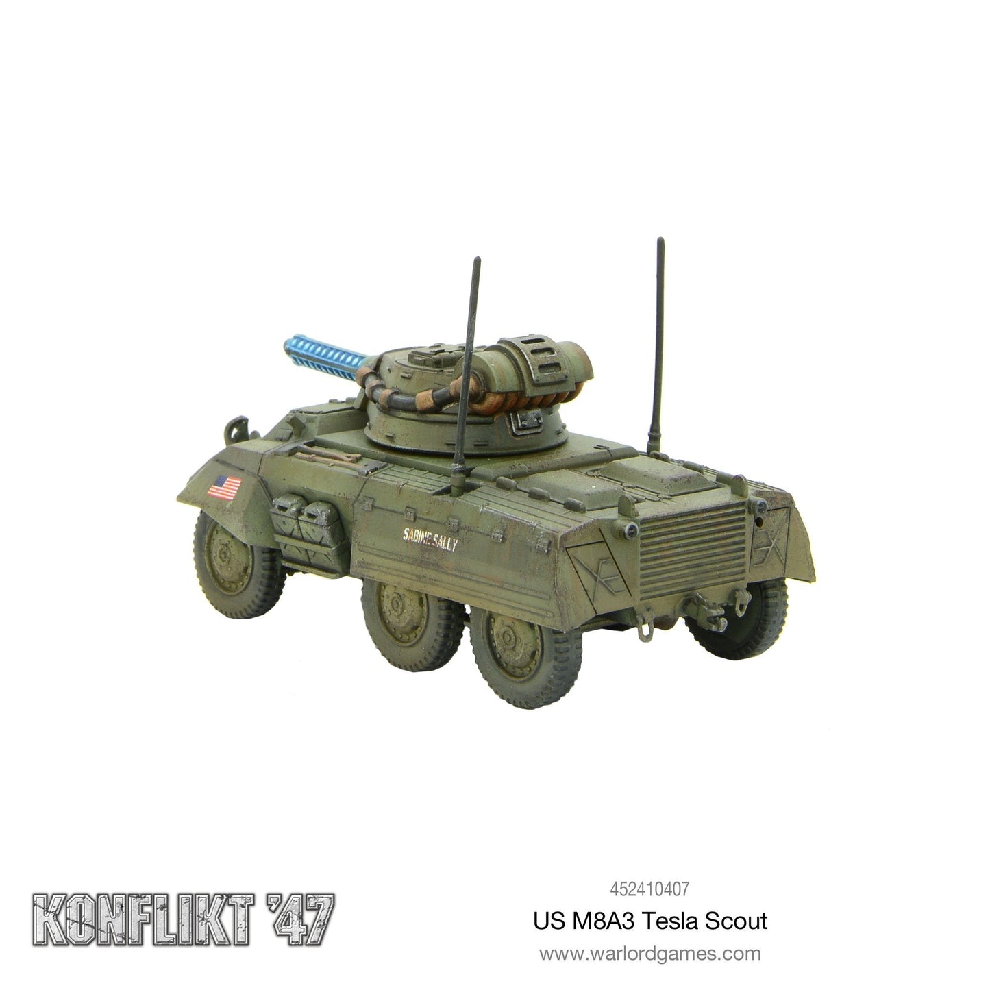 Konflikt' 47 - USA: M8A3 Tesla Scout