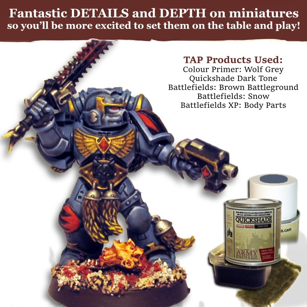 The Army Painter - Quickshade Dips: Dark Tone (250ml)