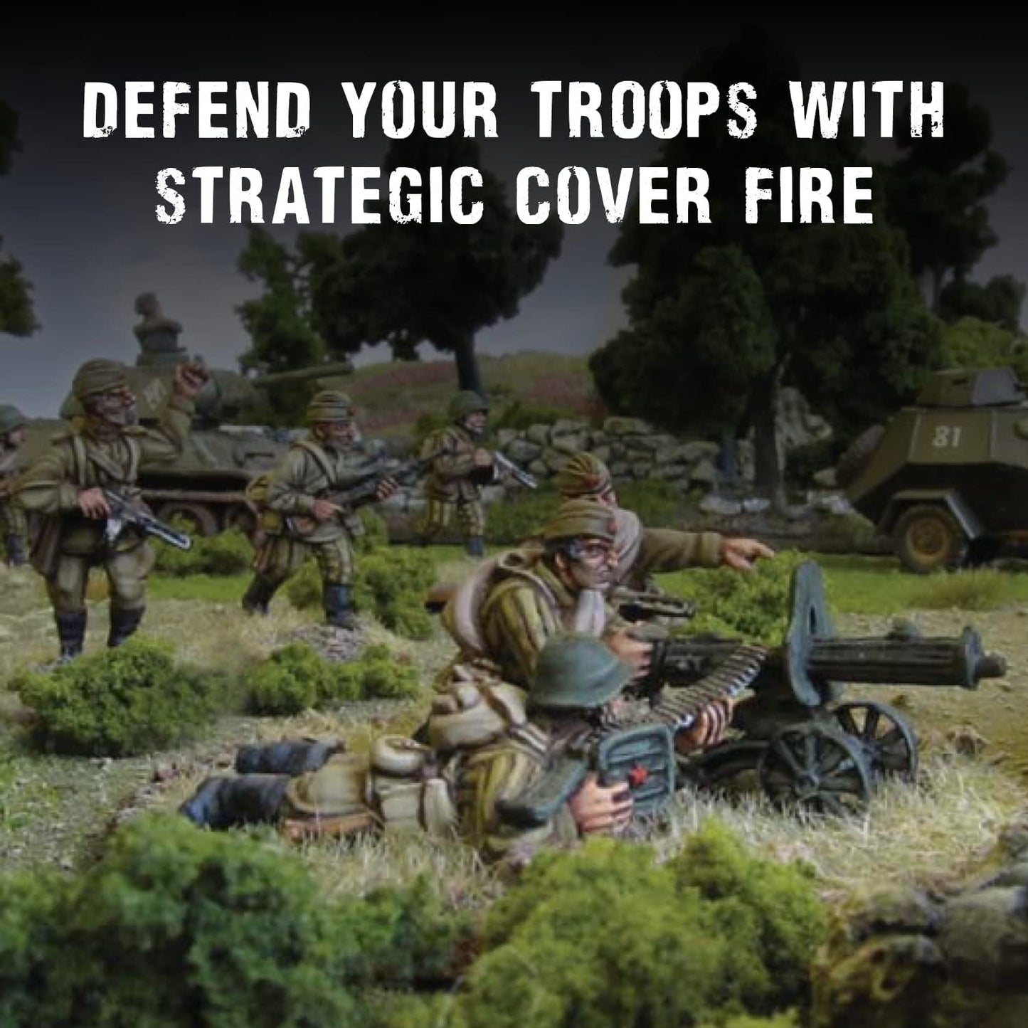 Bolt Action - Soviet Union: Soviet Army (Winter) Support Group