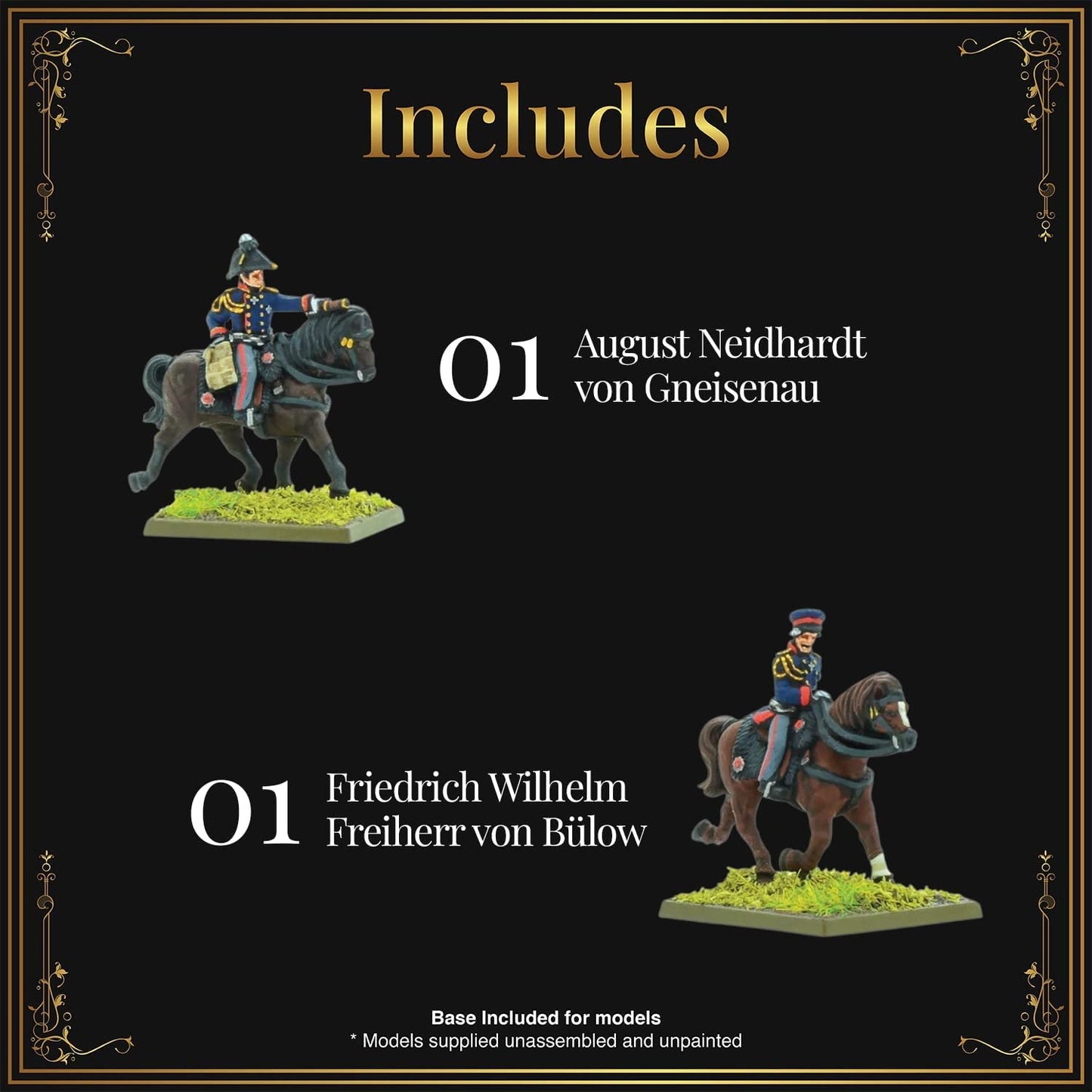 Black Powder Epic Battles - Waterloo: Prussian Commanders