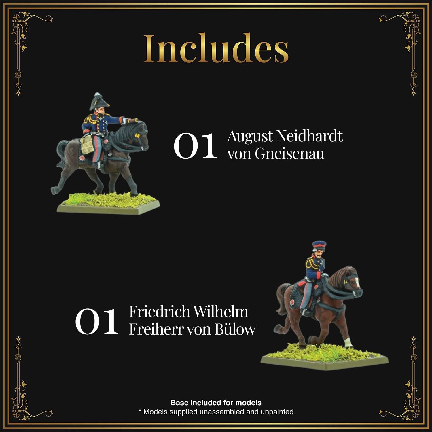 Black Powder Epic Battles - Waterloo: Prussian Commanders Black Powder Epic Battles - Waterloo: Prussian Commanders