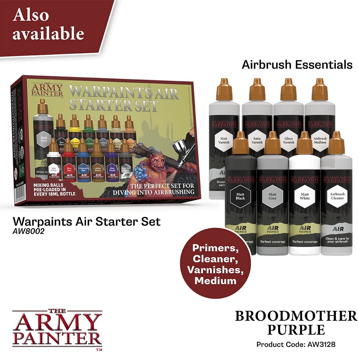 The Army Painter - Warpaints Air: Broodmother Purple (18ml/0.6oz)