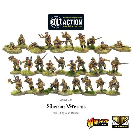 Bolt Action - Soviet Union: Siberian Veterans Set + Digital Guide: Ostfront Bolt Action - Soviet Union: Siberian Veterans Set + Digital Guide: Ostfront