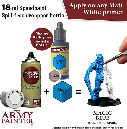 The Army Painter - Speedpaints: Magic Blue (18ml/0.6oz) The Army Painter - Speedpaints: Magic Blue (18ml/0.6oz)