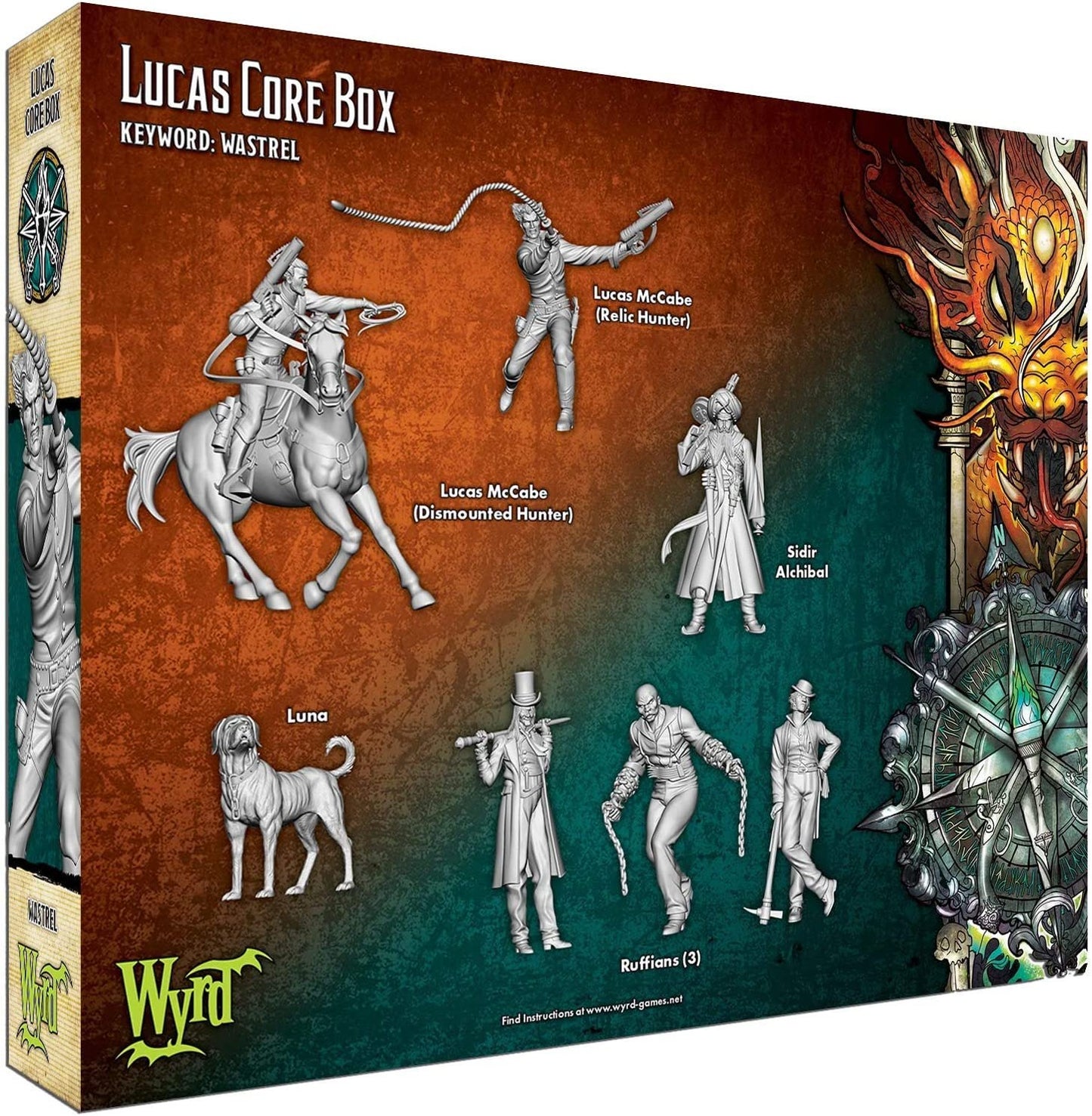 Malifaux 3E - Ten Thunders: Lucas Core Box