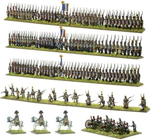 Black Powder Epic Battles - Waterloo:  French Infantry Brigade Black Powder Epic Battles - Waterloo:  French Infantry Brigade