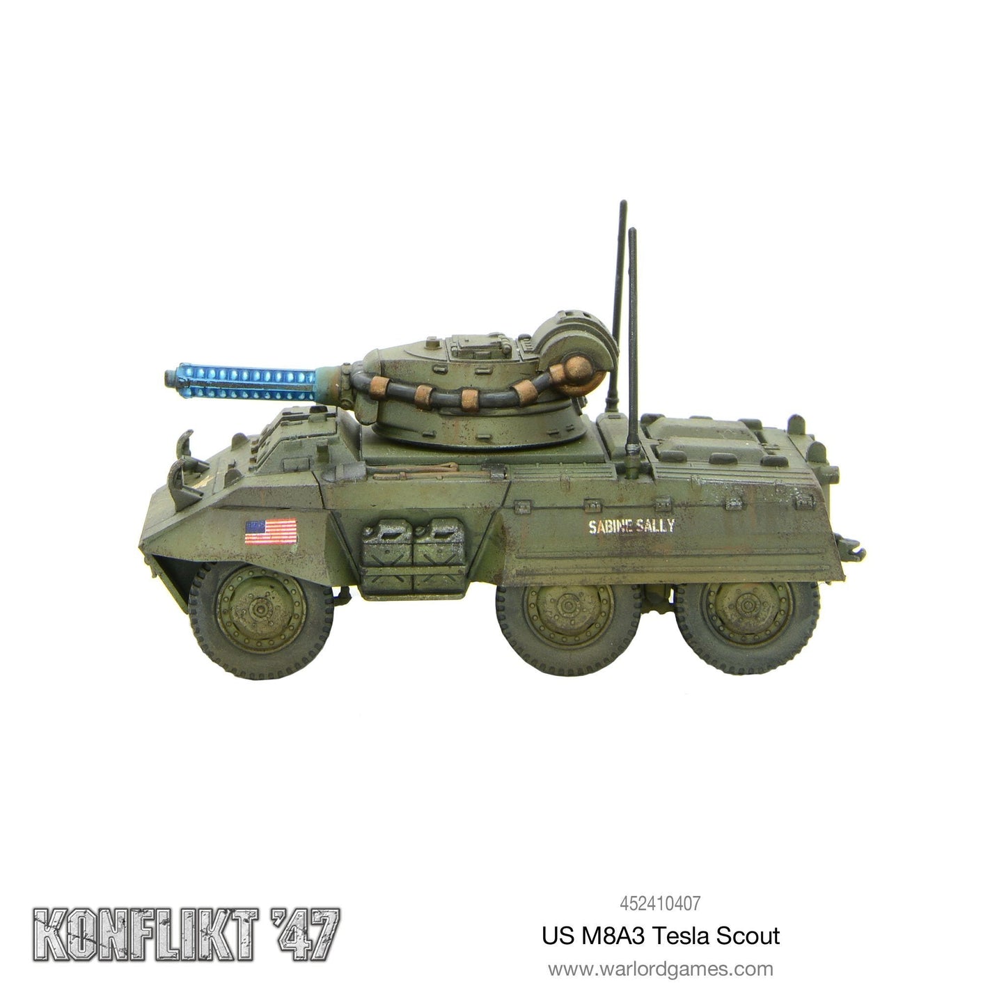 Konflikt' 47 - USA: M8A3 Tesla Scout