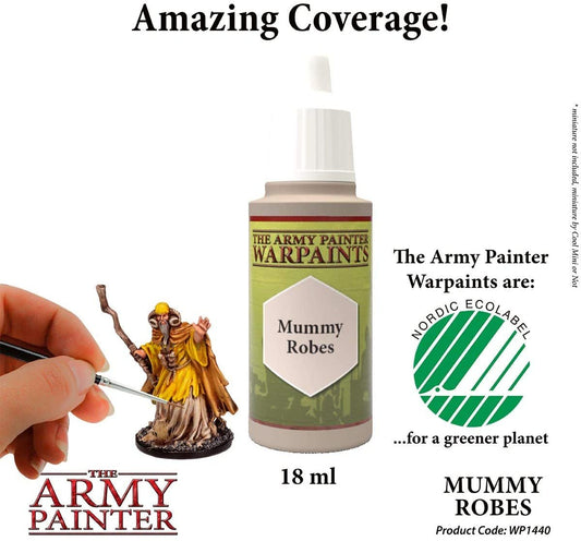 The Army Painter - Warpaints: Mummy Robes (18ml/0.6oz) The Army Painter - Warpaints: Mummy Robes (18ml/0.6oz)