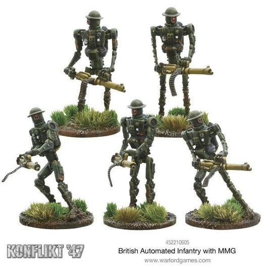 Konflikt' 47 - British: Automated Infantry with MMG Box Set Konflikt' 47 - British: Automated Infantry with MMG Box Set