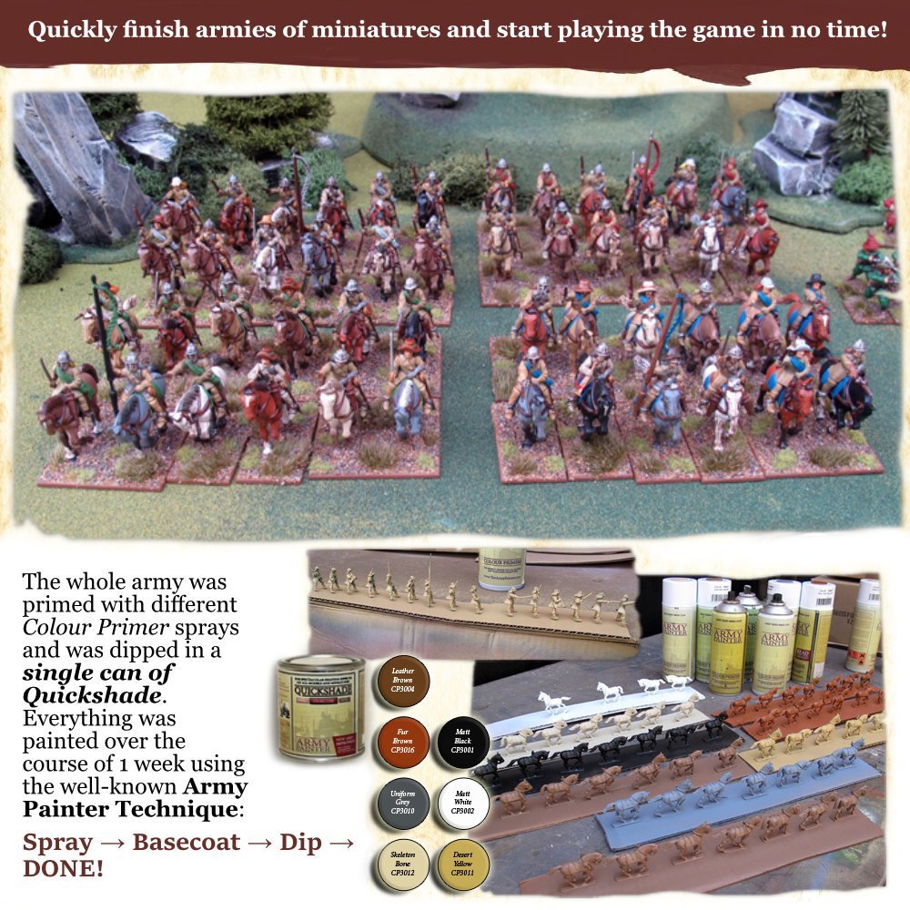 The Army Painter - Quickshade Dips: Dark Tone (250ml)