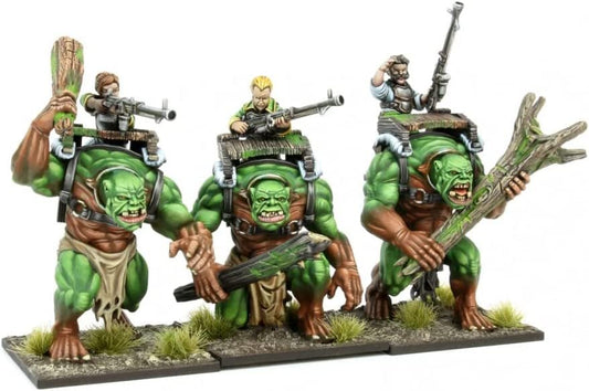 Kings of War 3E: Forest Troll Gunners Regiment Kings of War 3E: Forest Troll Gunners Regiment