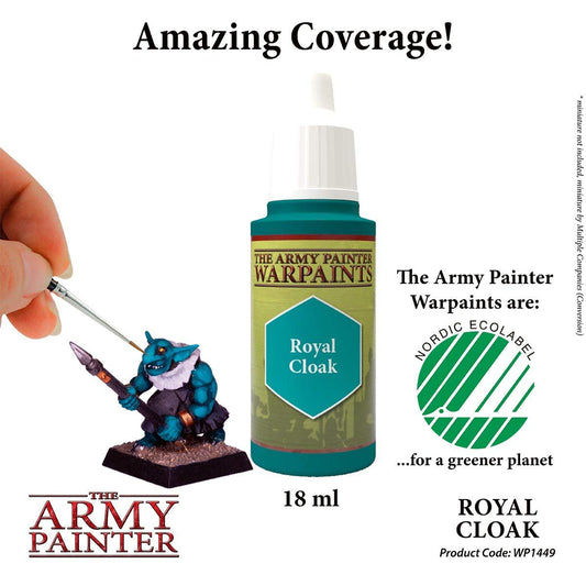The Army Painter - Warpaints: Royal Cloak (18ml/0.6oz) The Army Painter - Warpaints: Royal Cloak (18ml/0.6oz)