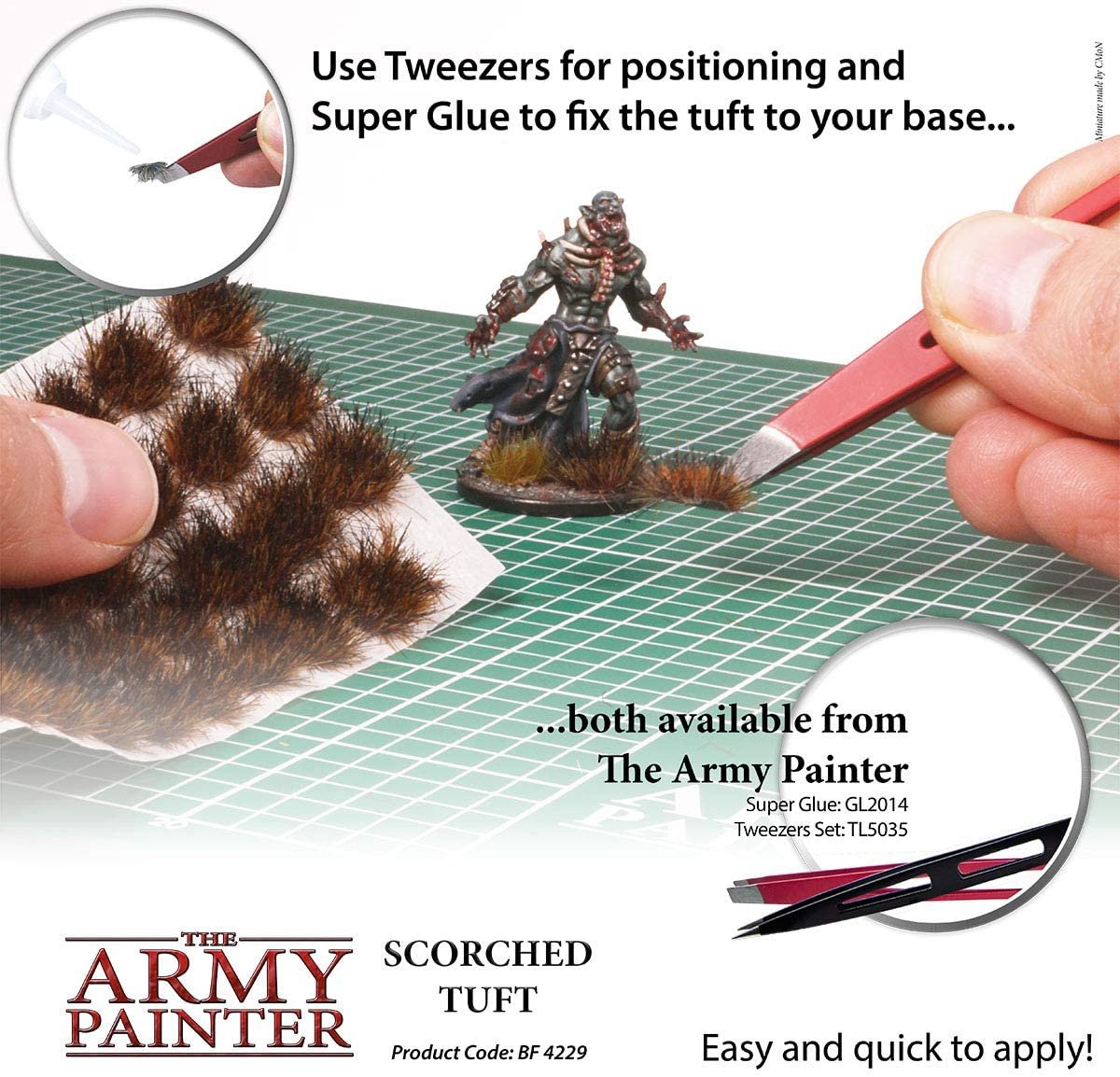 The Army Painter - Tufts: Battlefield Scorched Tuft