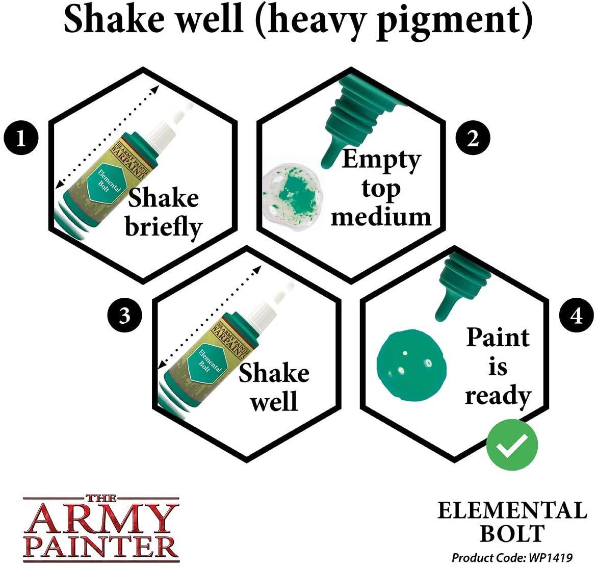 The Army Painter - Warpaints: Elemental Bolt (18ml/0.6oz)