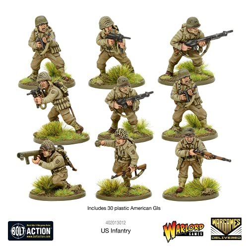 Bolt Action - USA: US Infantry Set + Digital Guide - D-Day: Overlord Bolt Action - USA: US Infantry Set + Digital Guide - D-Day: Overlord
