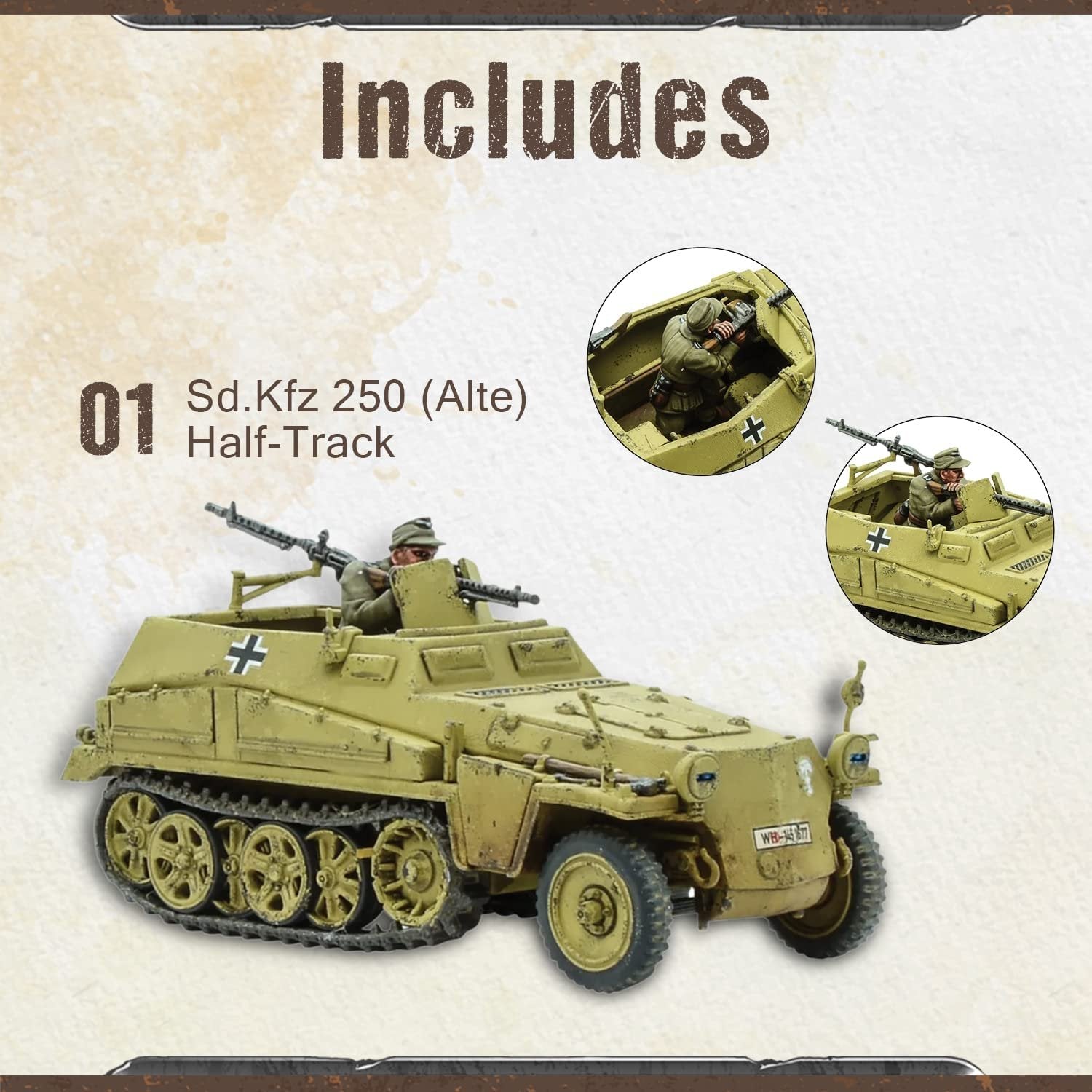 Bolt Action - Germany: Half-Track Sd.Kfz 250 (Alte) Bolt Action - Germany: Half-Track Sd.Kfz 250 (Alte)