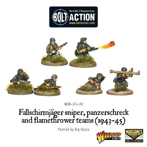 Bolt Action - Germany: Fallschirmjäger German Army Starter Set + Digital Guide: Armies of Germany 2nd Edition