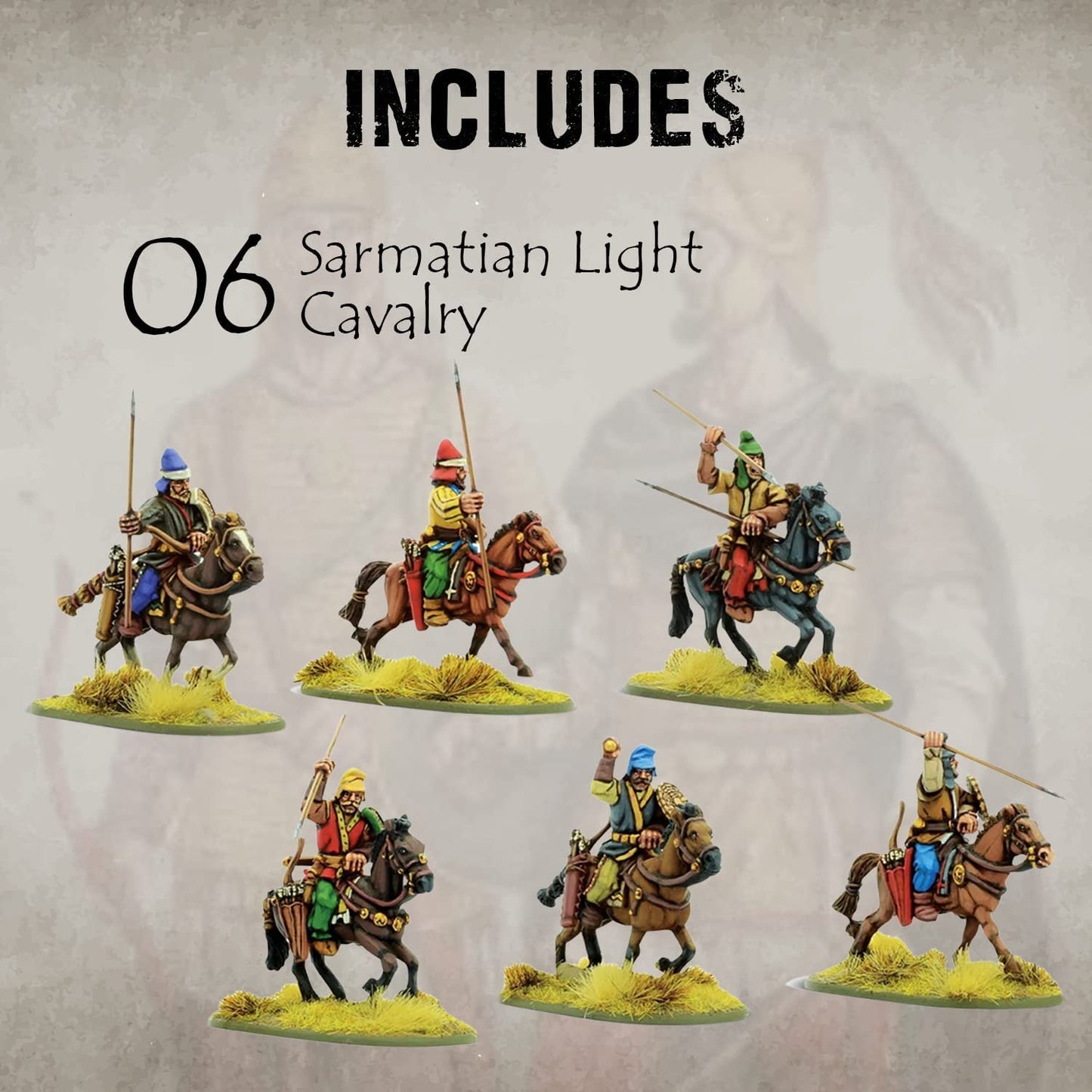 SPQR - Dacia & Sarmations : Sarmation Light Cavalry