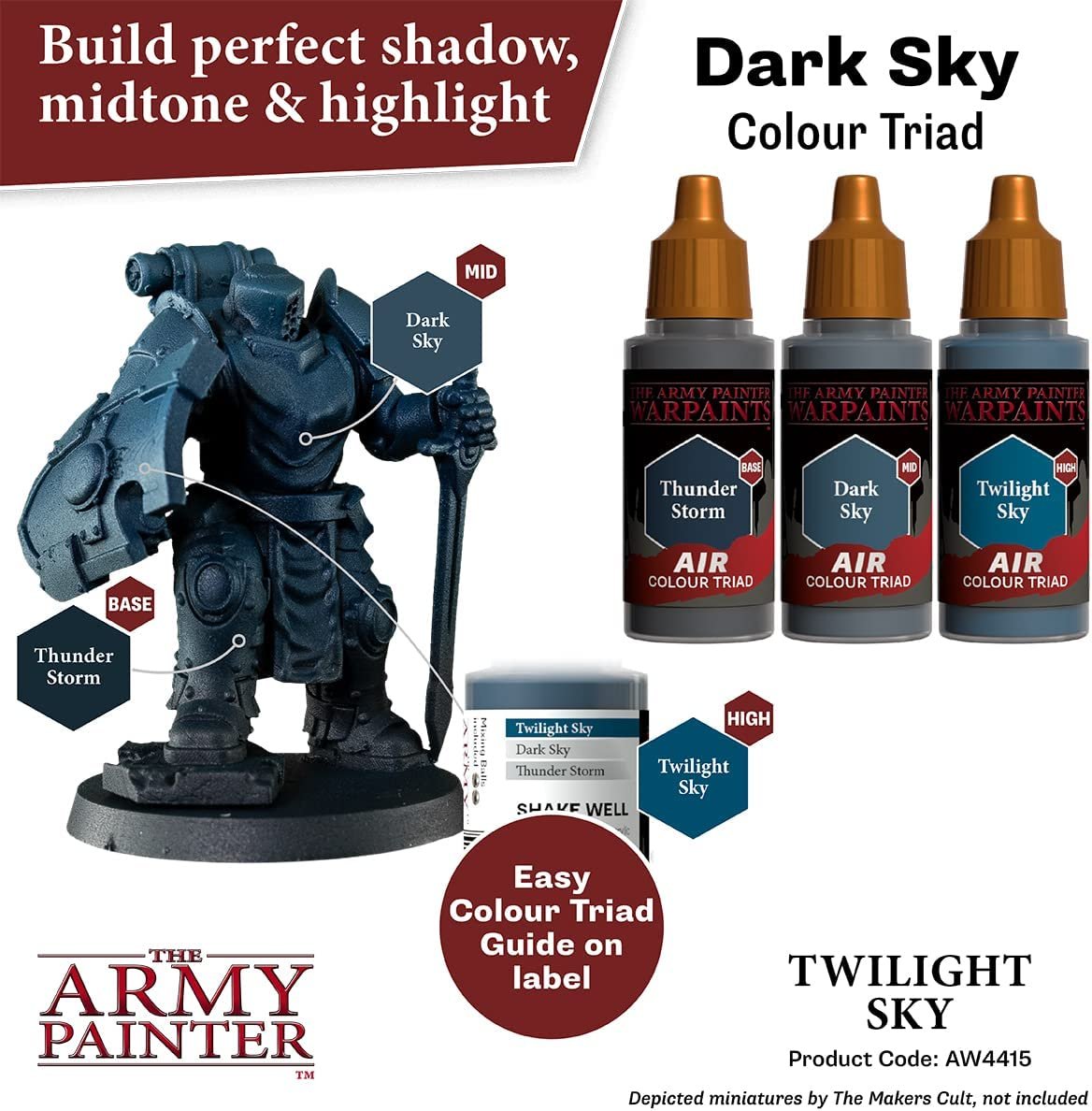 The Army Painter - Warpaints Air: Twilight Sky (18ml/0.6oz)