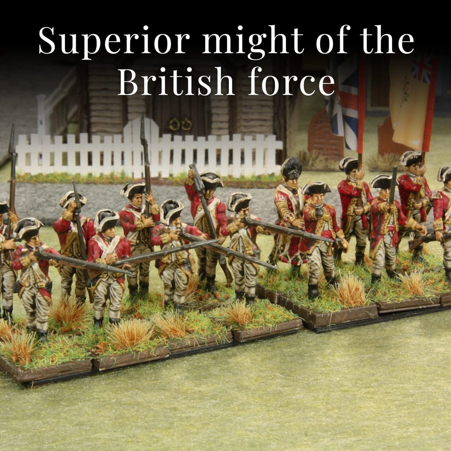 Black Powder - American War of Independence: British Infantry Regiment