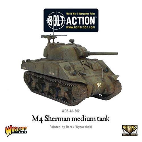 Bolt Action - USA: M4 Sherman Medium Tank, 3-Pack Bolt Action - USA: M4 Sherman Medium Tank, 3-Pack