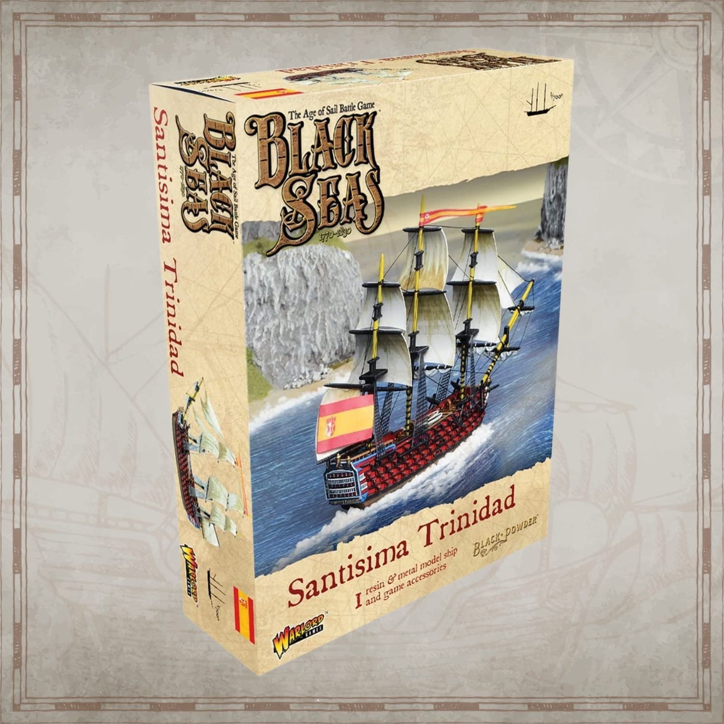 Black Seas - Spanish Fleet: Santisima Trinidad (1770 - 1830)