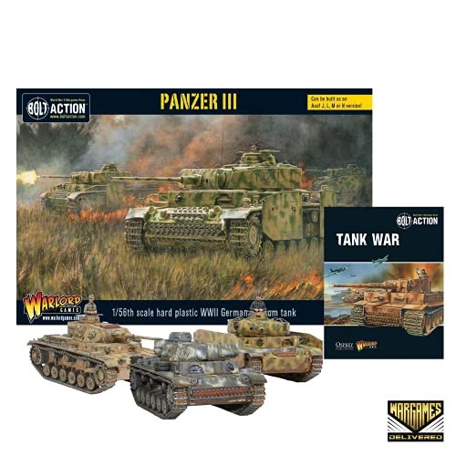 Bolt Action - Tank War: Panzer III German Tank + Digital Guide