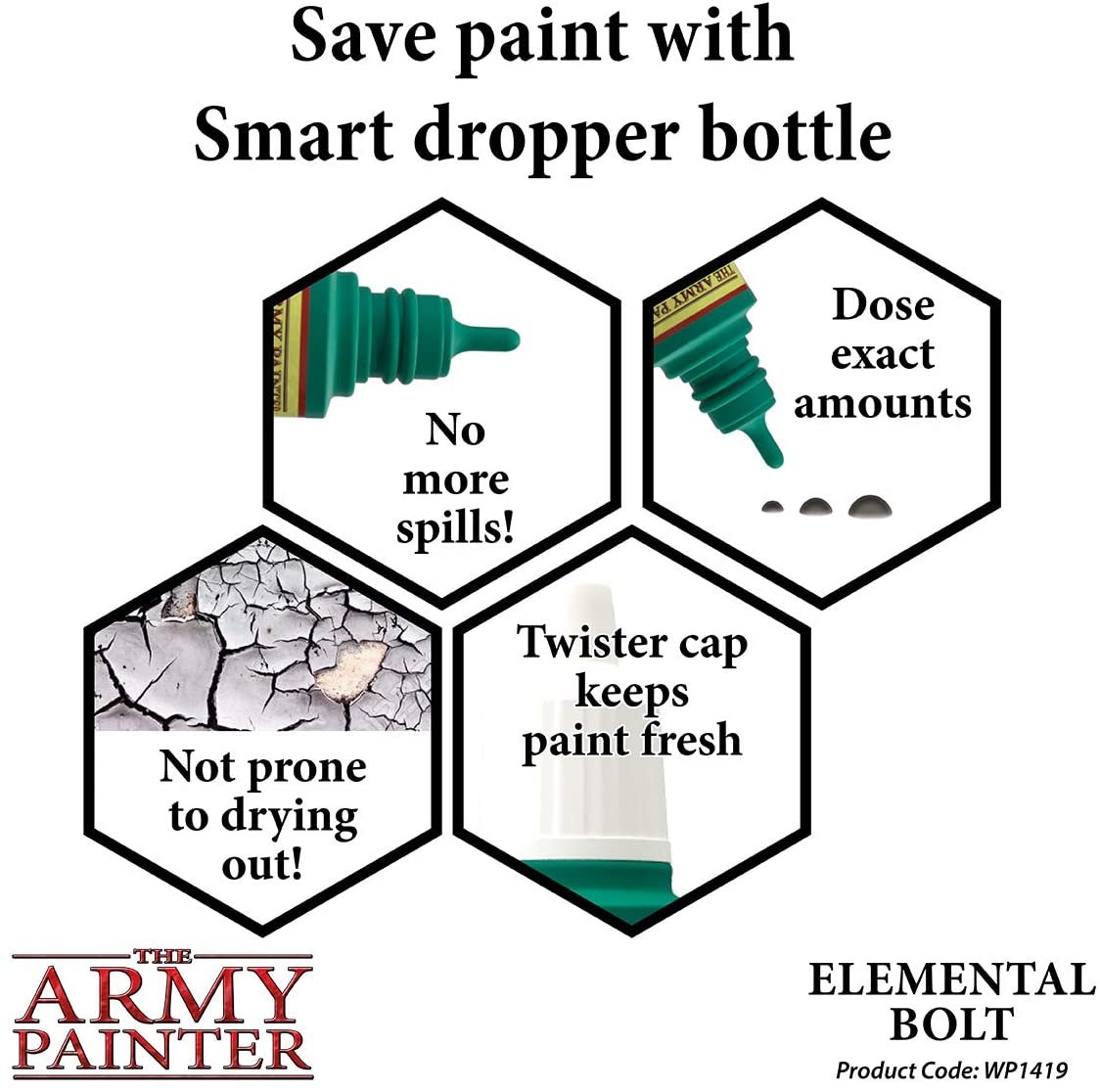 The Army Painter - Warpaints: Elemental Bolt (18ml/0.6oz)