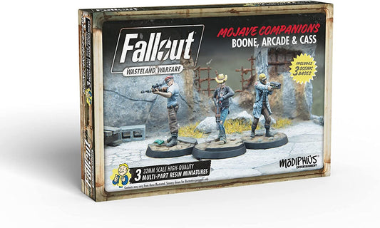 Fallout Wasteland Warfare: Boone, Arcade and Cass