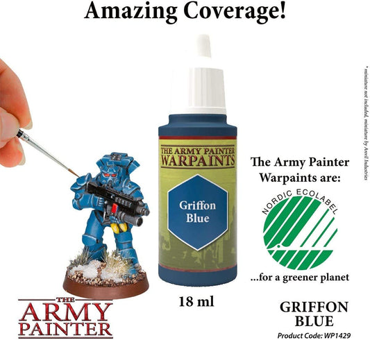 The Army Painter - Warpaints: Griffon Blue (18ml/0.6oz) The Army Painter - Warpaints: Griffon Blue (18ml/0.6oz)