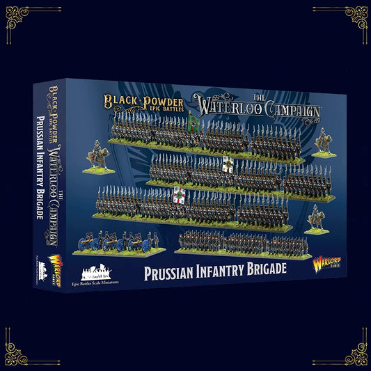 Black Powder Epic Battles - Waterloo: Prussian Infantry Brigade Black Powder Epic Battles - Waterloo: Prussian Infantry Brigade