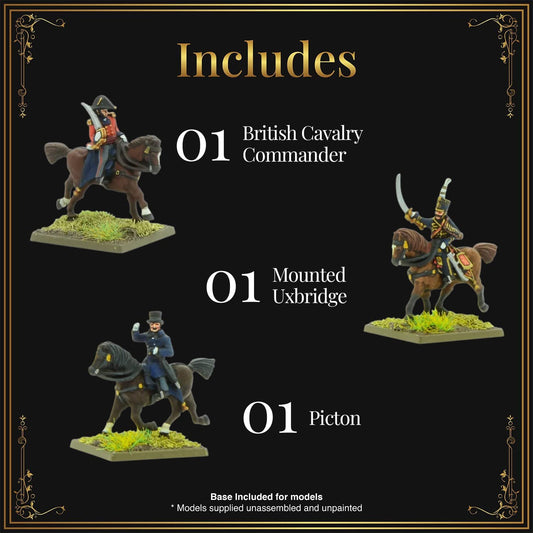 Black Powder Epic Battles - Waterloo: British and Allied Commanders Black Powder Epic Battles - Waterloo: British and Allied Commanders