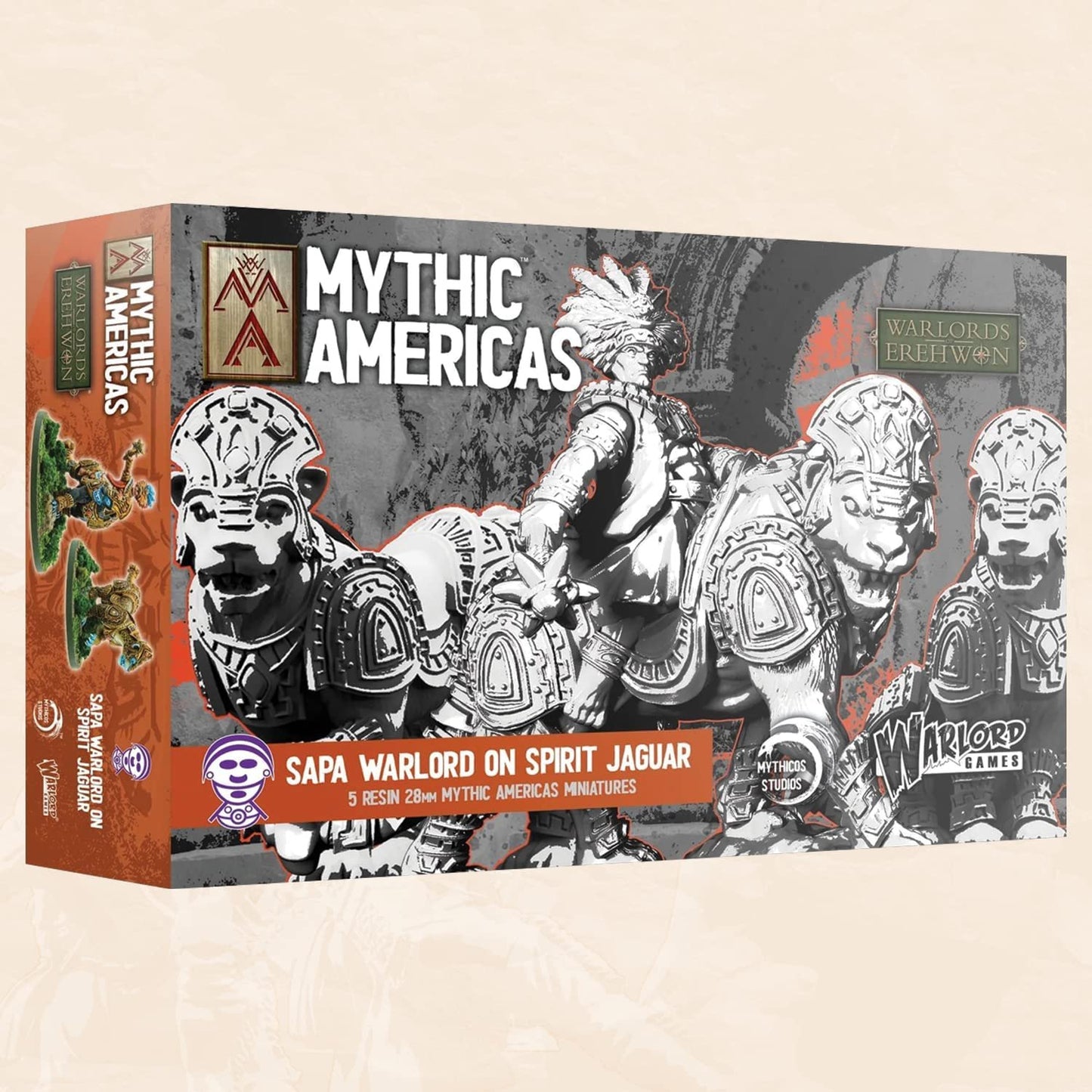 Mythic Americas - Inca: Sapa Warlord on Spirit Jaguar